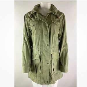 J. Crew Olive Utility Jacket